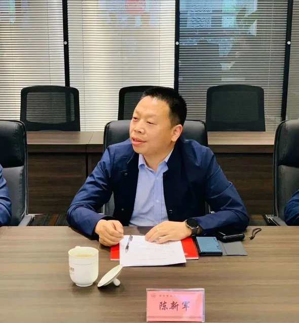 安康市委常委、副市長(zhǎng)陳暉一行蒞臨西安安康商會(huì)調(diào)研指導(dǎo)