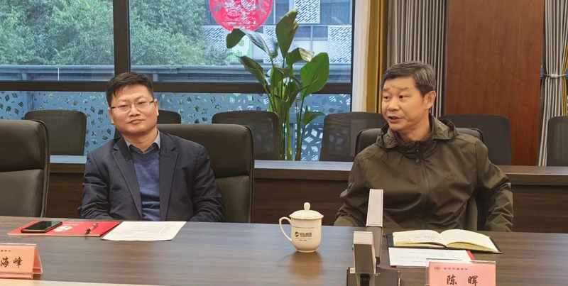 安康市委常委、副市長(zhǎng)陳暉一行蒞臨西安安康商會(huì)調(diào)研指導(dǎo)